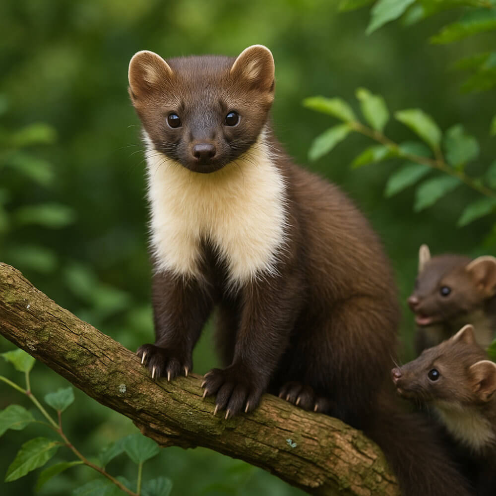 Marder erkennen: Erfahren Sie mehr über Aussehen & Fortpflanzung